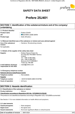 SDS Prefere 25J401-e